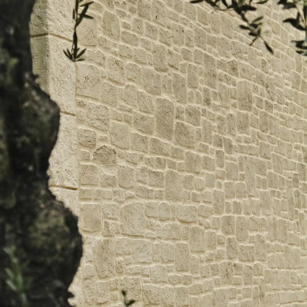 Enduit imitation pierre façade