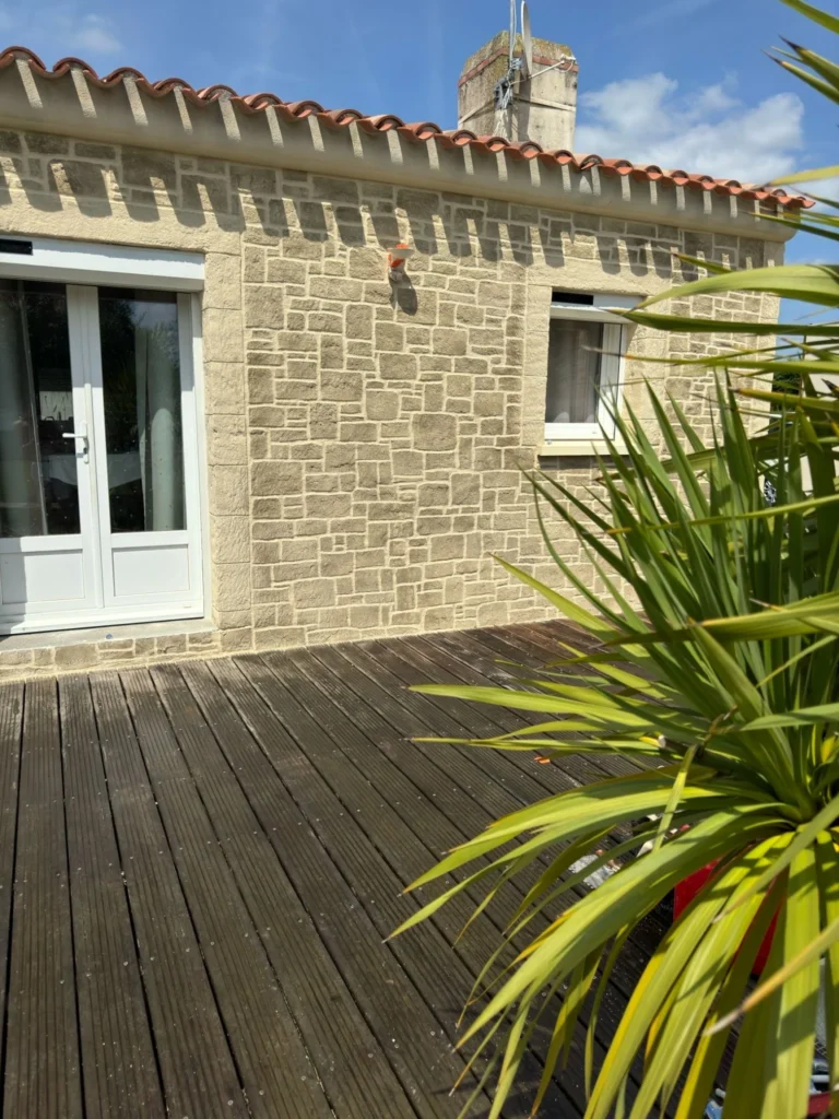 Chantier extérieur Saint Lumline de Clisson (44)