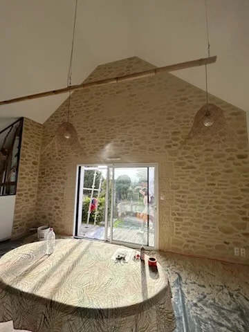 Chantier intérieur La Chapelle Launay (44)
