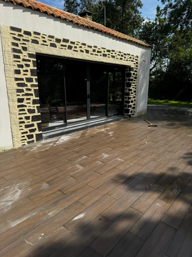 Chantier extérieur Saint Hilaire de Loulay (85)